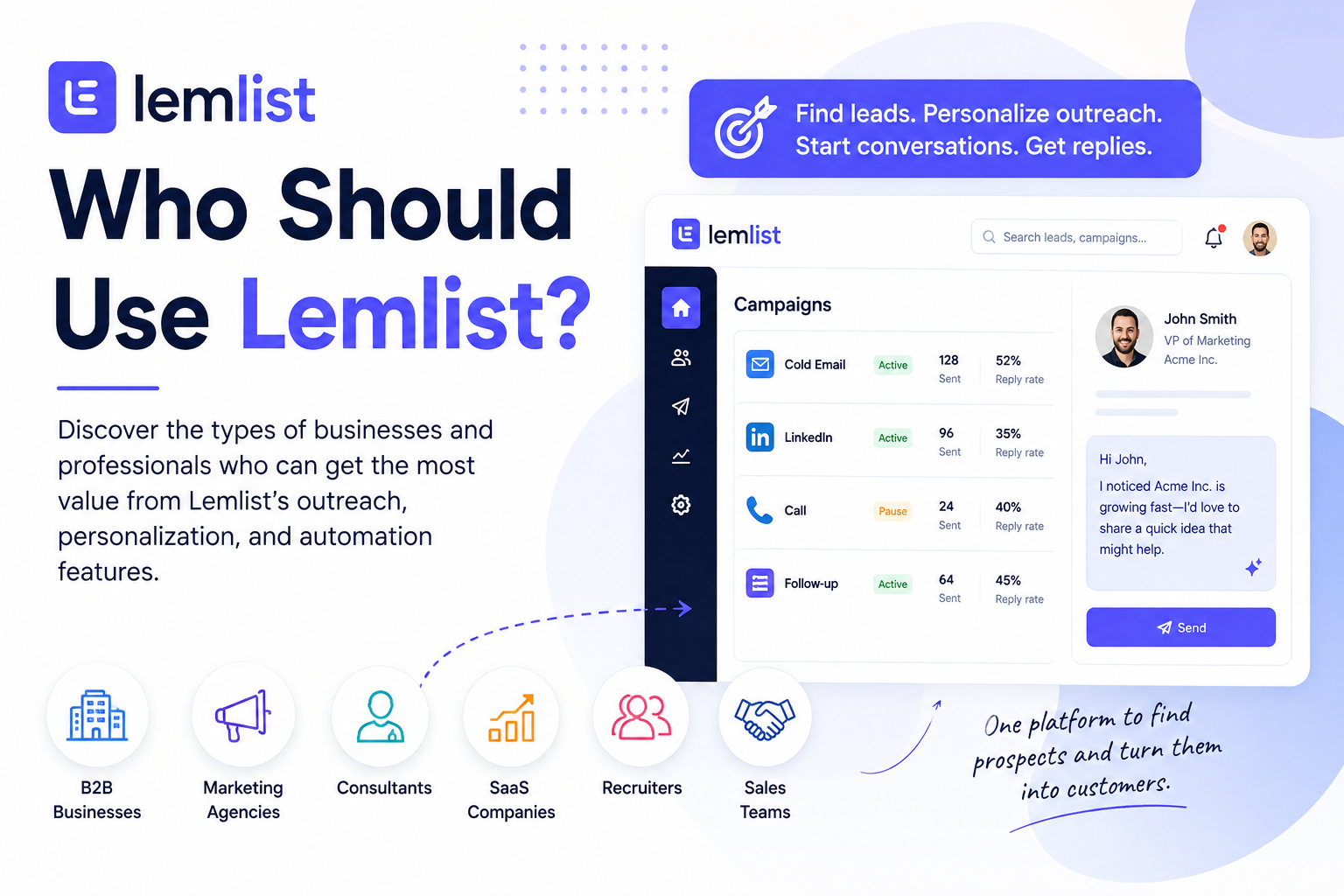 Who Should Use Lemlist?