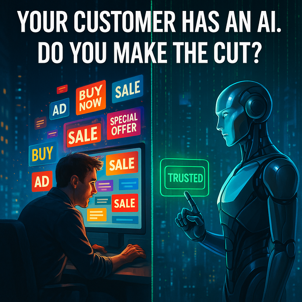 Your Customer Has an AI. And It Doesn’t Trust You.